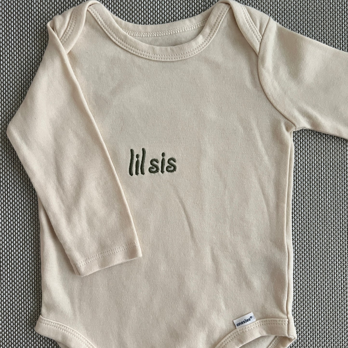 Long-Sleeved Baby Onesie